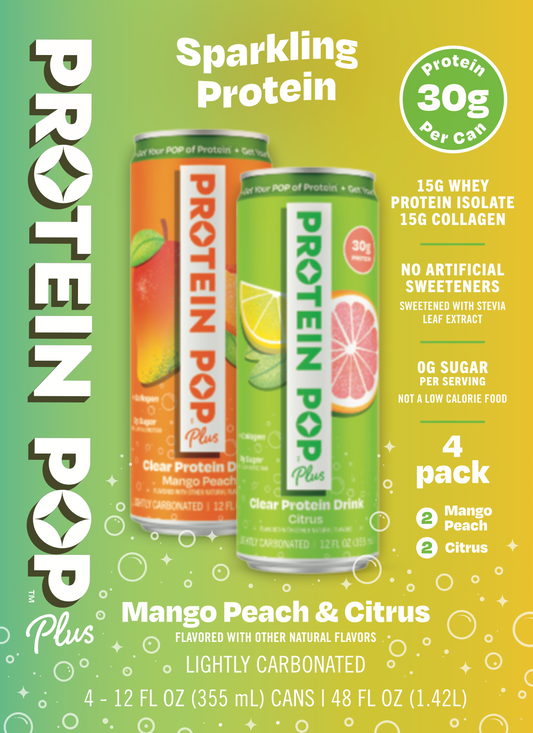 Protein Pop Plus 30g - Variety Pack - 4 pack